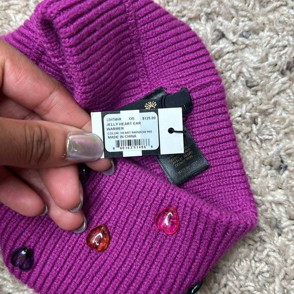 LELE SADOUGHI
Wo Jelly Heart Ear Warmer NWT & Gloves Set - Picture 6 of 9